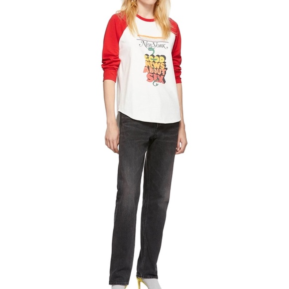 MARC JACOBS New York Magazine Edition “The Baseball T-Shirt” Raglan L/S Tee, S - Picture 14 of 16